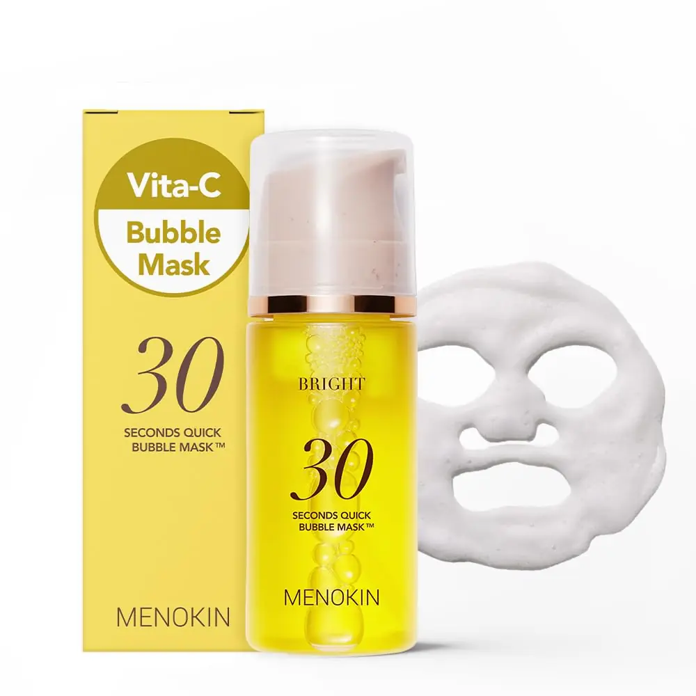 MENOKIN Bright 30 Seconds Quick Bubble Mask | Leke Karşıtı