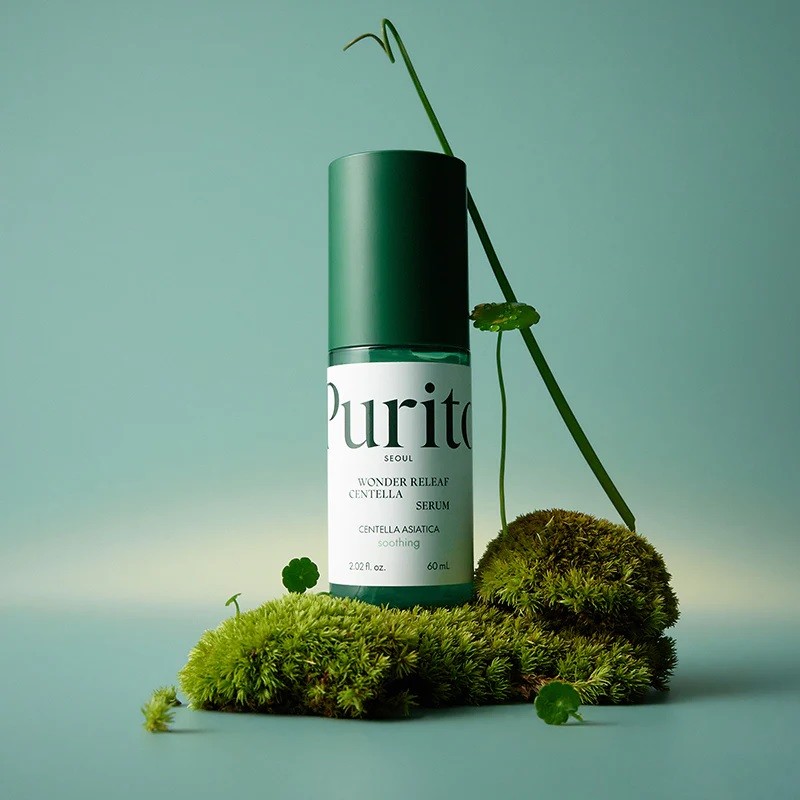 PURITO Wonder Releaf Centella Serum 60 ml - Kızarıklık Giderici, Bariyer Güçlendirici Nemlendirici Serum