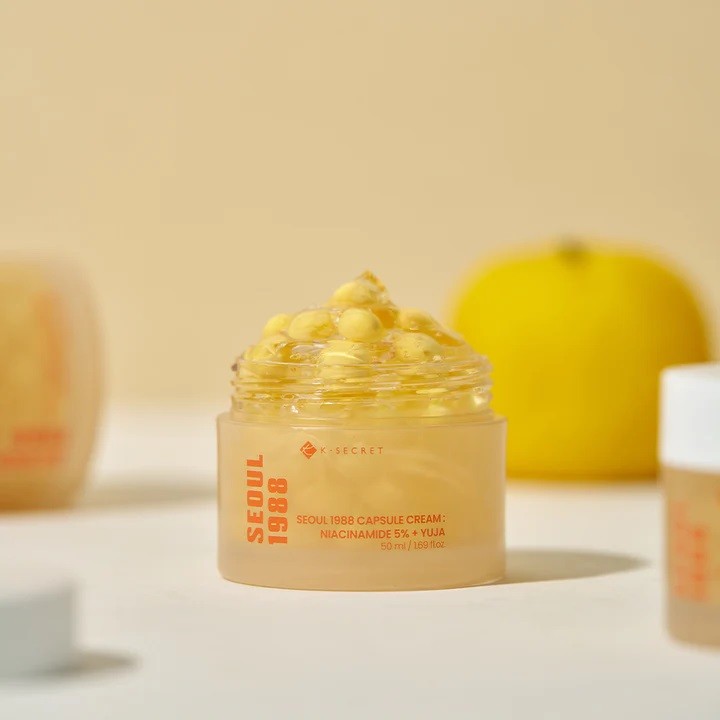 KSECRET SEOUL 1988 Capsule Cream : Niacinamide 5% + Yuja -50 ML
