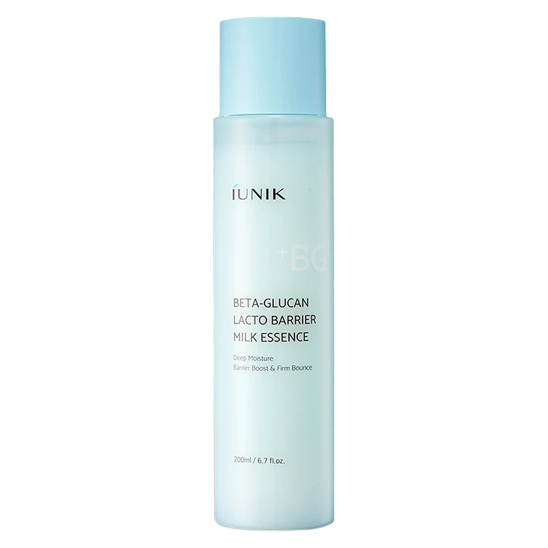 iUNIK Beta-Glucan Lacto Barrier Milk Essence 200 ml - Serum Etkili