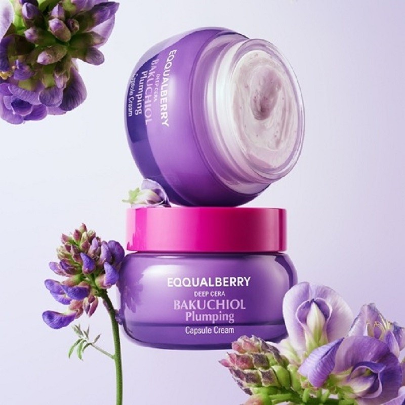 EQQUALBERRY  Bakuchiol Plumping Capsule Cream 50 ml
