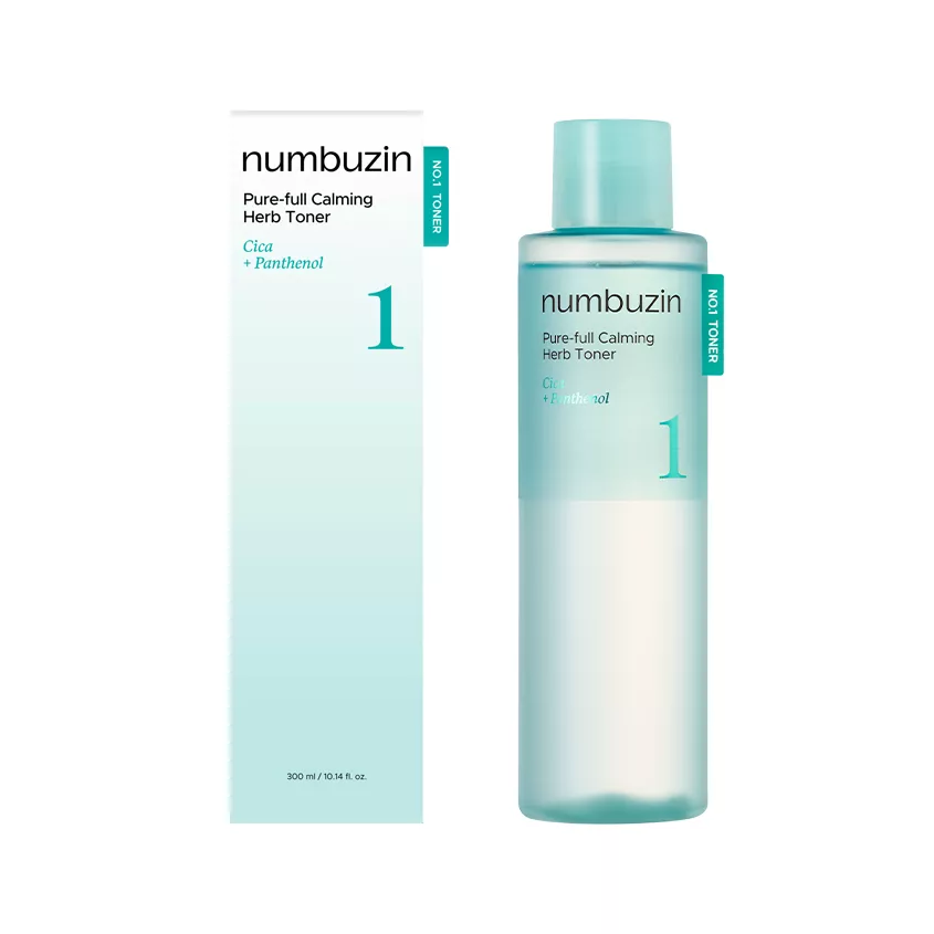 Numbuzin No.1 Pure-Full Calming Herb Toner 300 ml