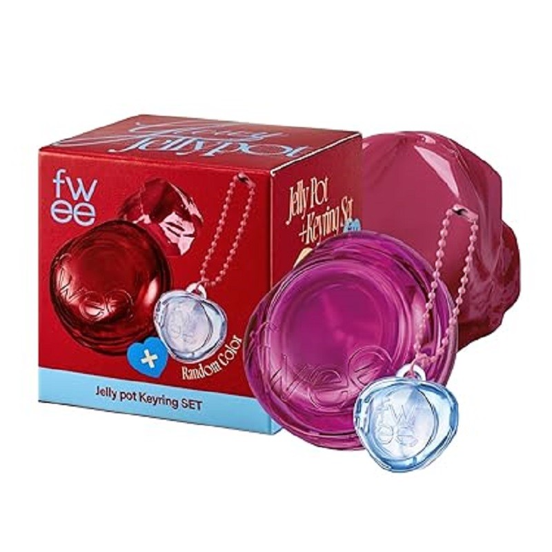 Fwee Keyring Lip&Cheek Glowy Jelly Pot JM01 Compote 4g (Anahtarlıklı) main variant image