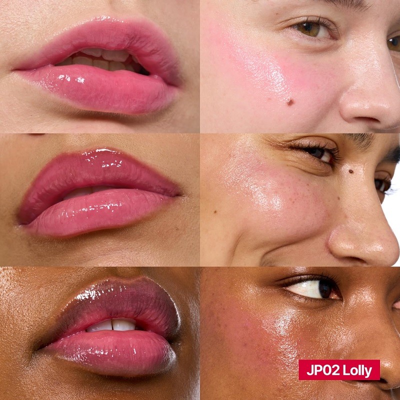 FWEE Keyring Lip&Cheek Glowy Jelly Pot JP02 Lolly 4g (Anahtarlıklı)