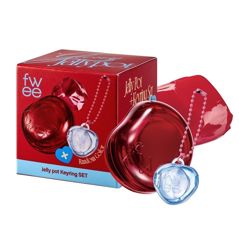 FWEE Keyring Lip&Cheek Glowy Jelly Pot JR01 Squeezed 4g (Anahtarlıklı) main variant image