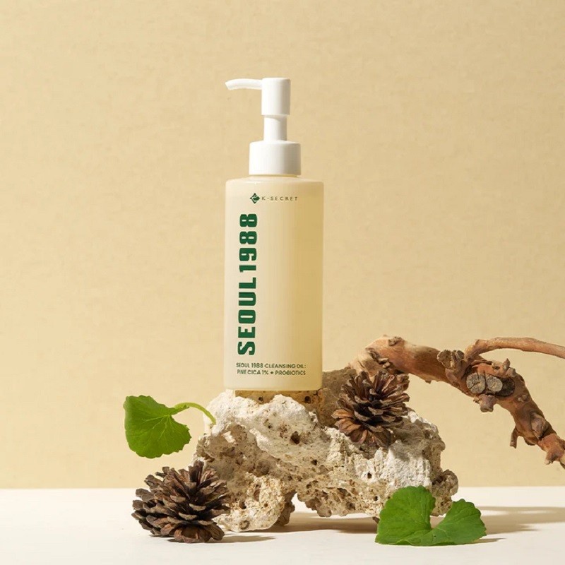KSECRET SEOUL 1988 Cleansing Oil: Pine Cica %1 + Probiotics