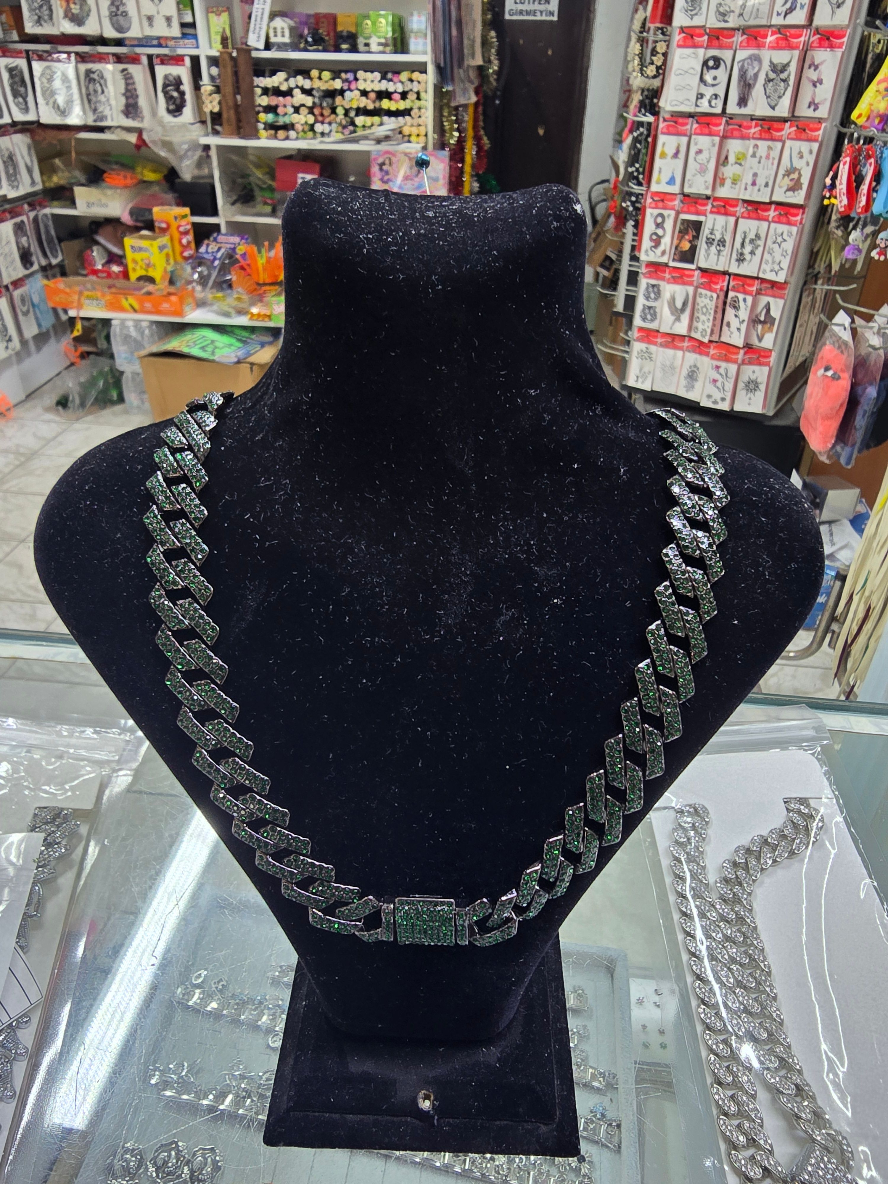 kolye beyaz chain