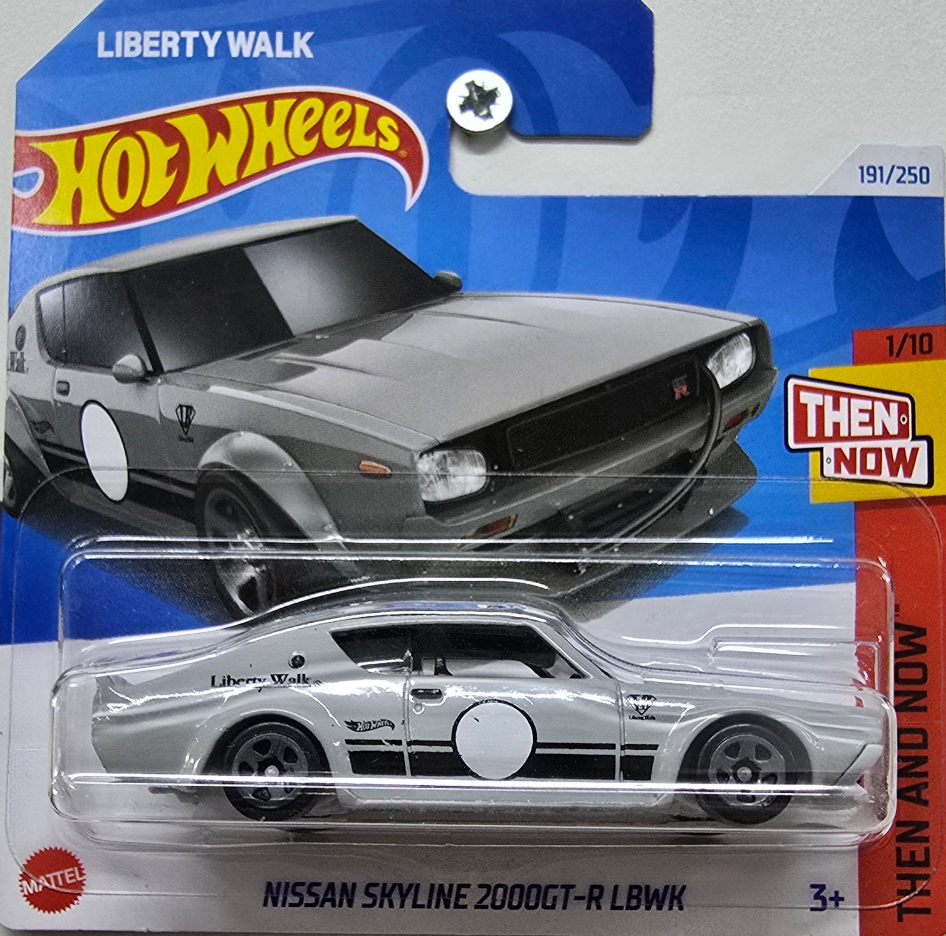 Hot Wheels NISSAN SKYLINE 2000GT-RLBWK