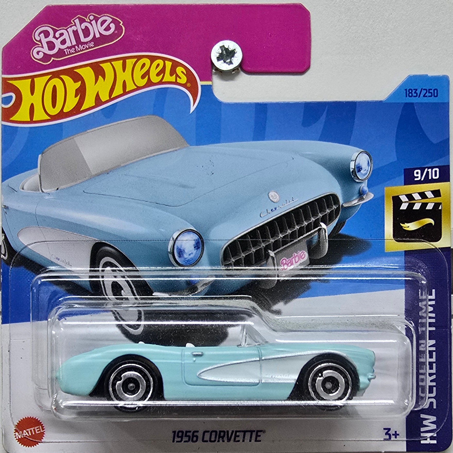 Hot Wheels 1956 CORVETTE barbie