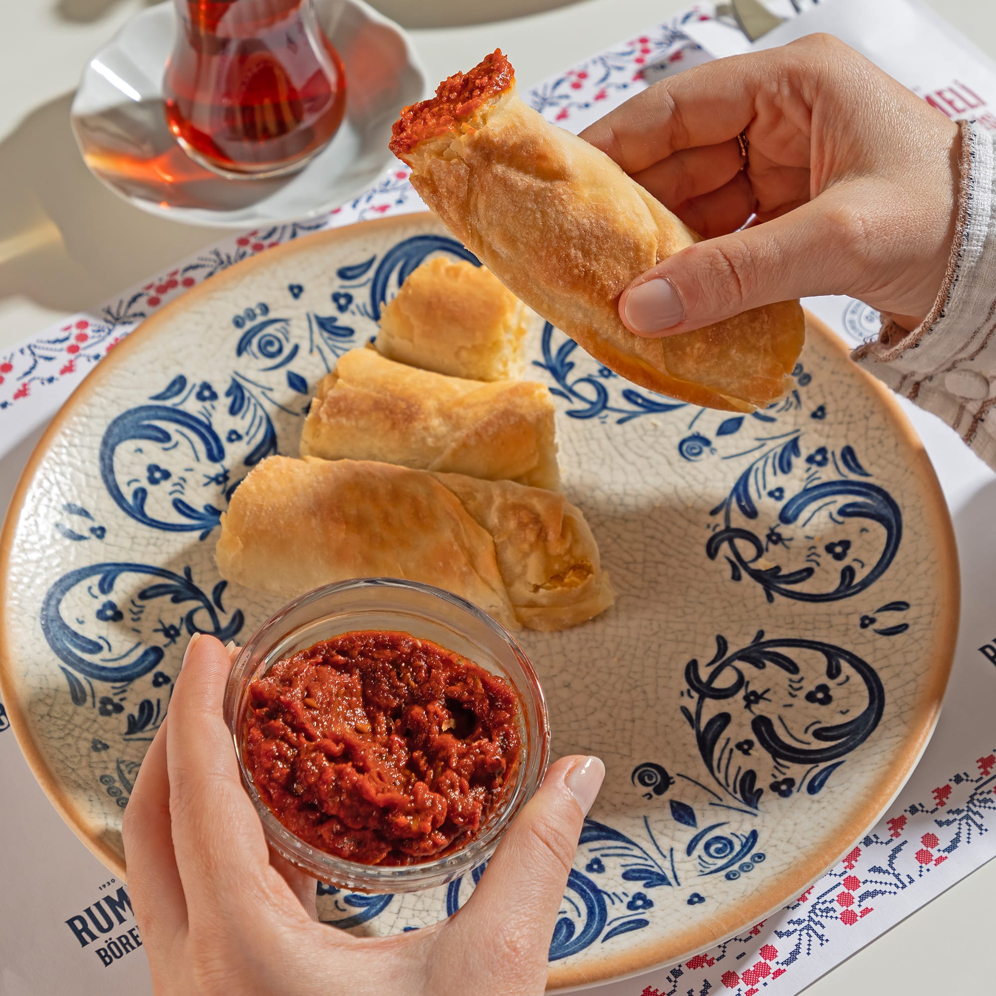 Köz Patlıcanlı, Satır Kıymalı Rumeli Böreği 500 G