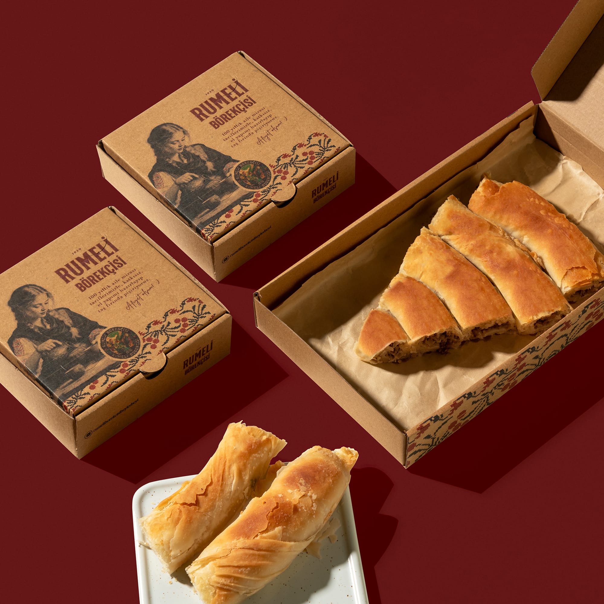 Yeşil Mercimekli, Niğde Patatesli Rumeli Böreği 500 G