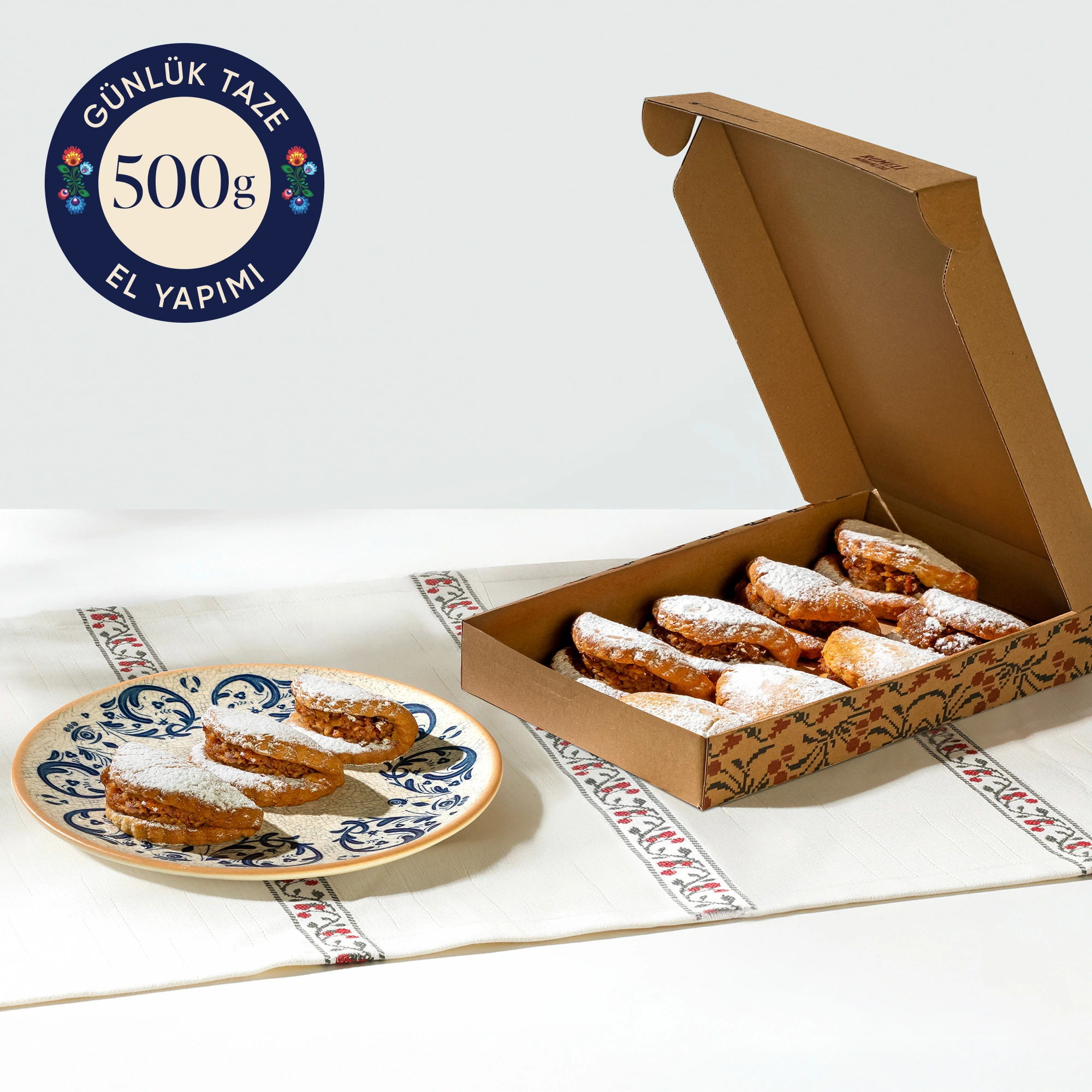 Elmalı Kurabiye 500 G