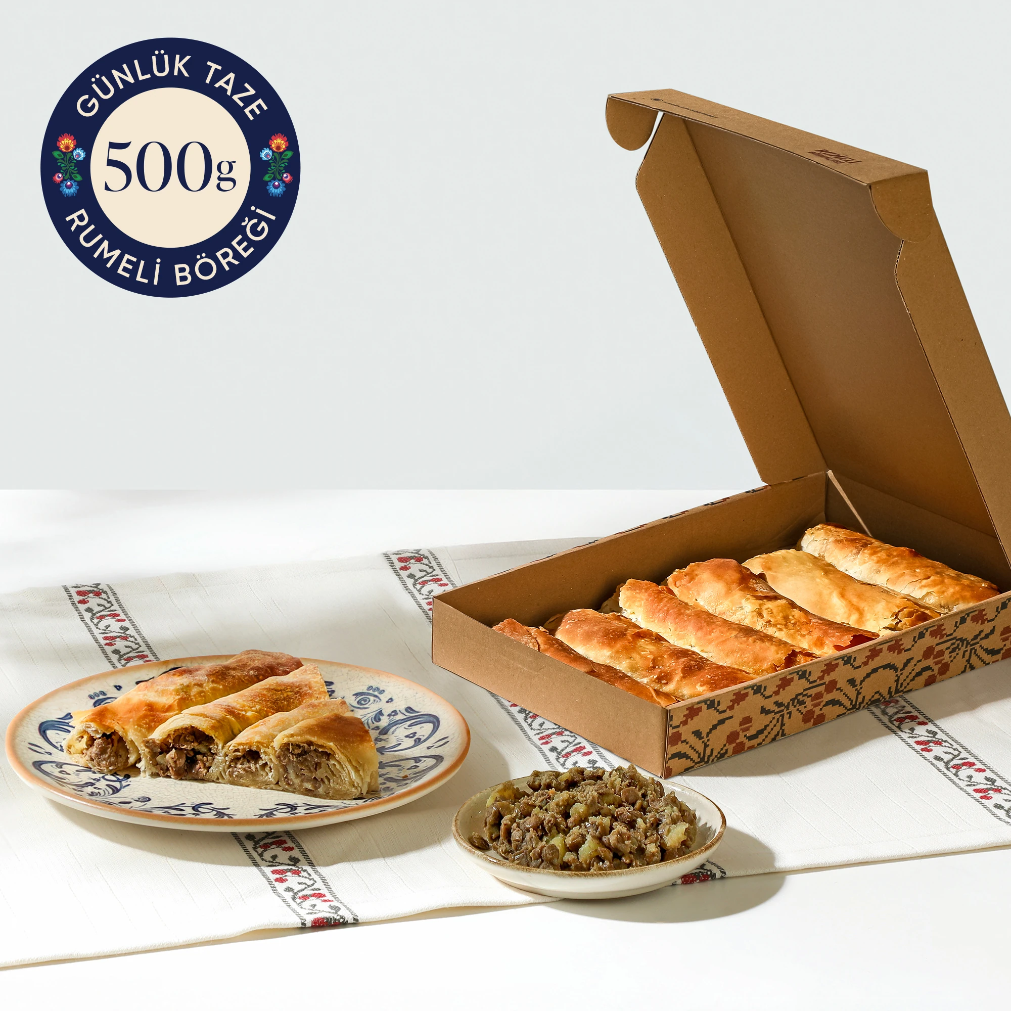 Yeşil Mercimekli, Niğde Patatesli Rumeli Böreği 500 G