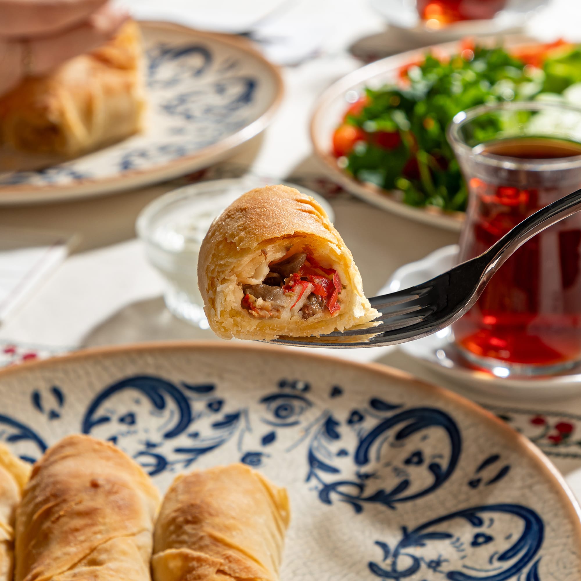 Köz Patlıcanlı, Satır Kıymalı Rumeli Böreği 500 G
