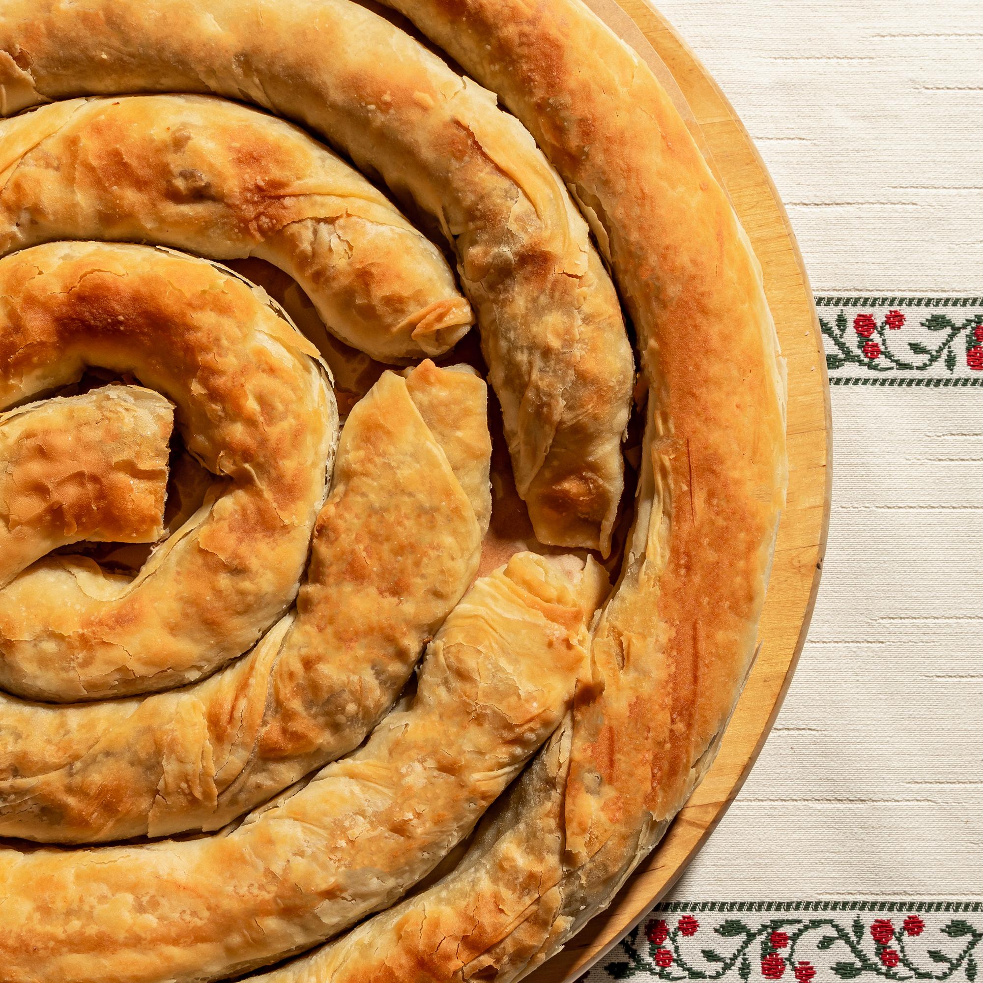 Taze Ispanaklı Beyaz Peynirli Rumeli Böreği 1 Kg