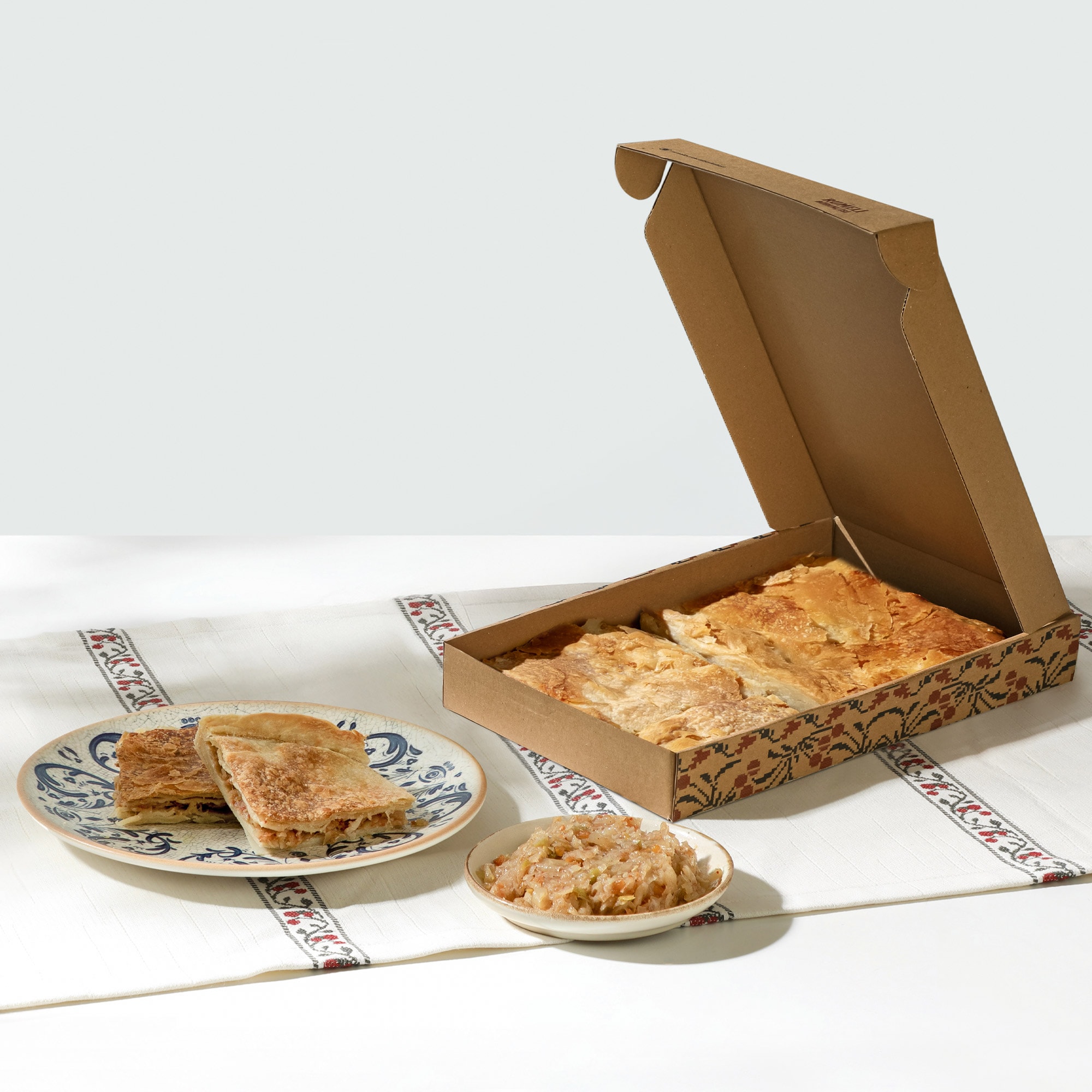 Soğanlı, Yeşil Biberli, Domatesli Rumeli Böreği 500 G