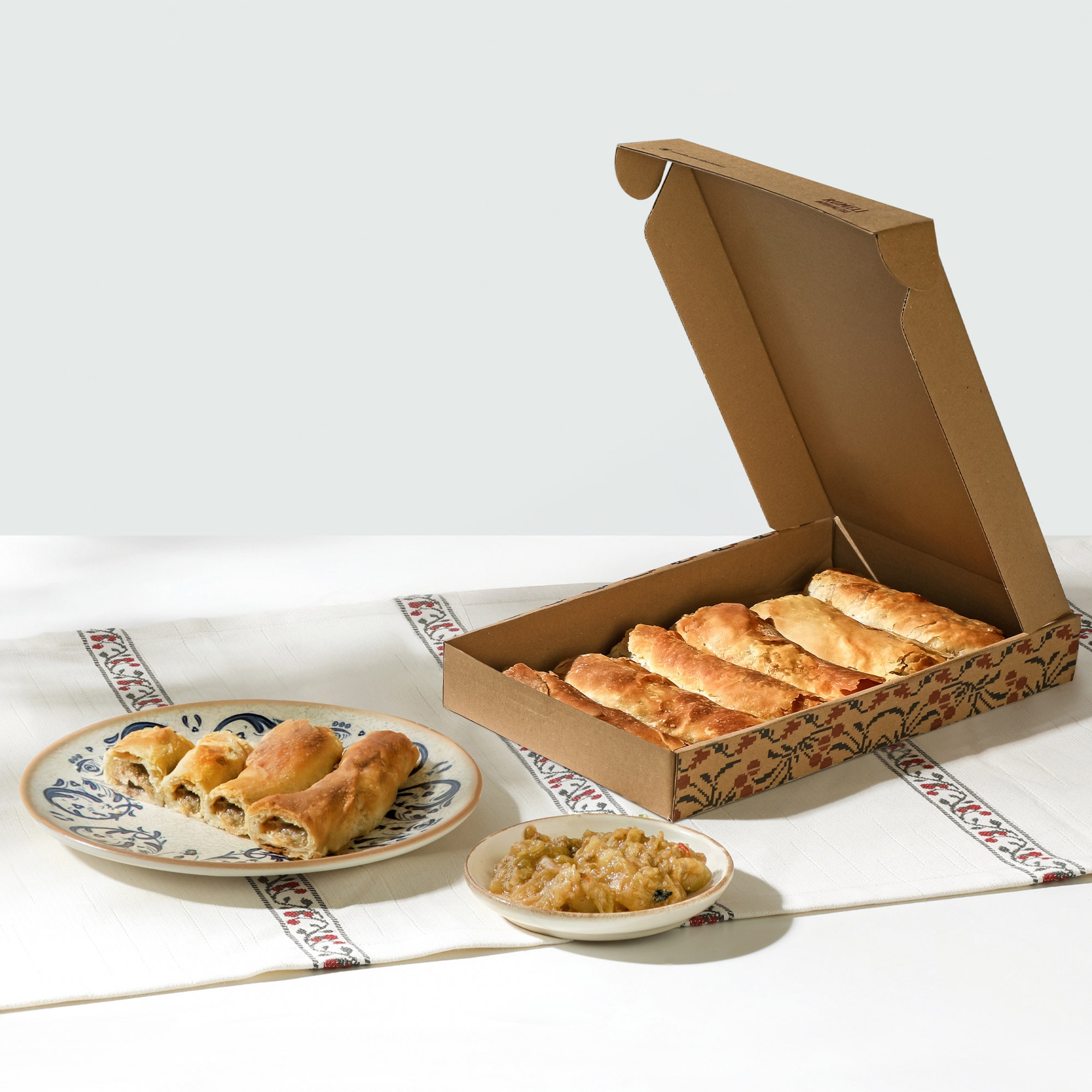 Köz Patlıcanlı, Satır Kıymalı Rumeli Böreği 500 G