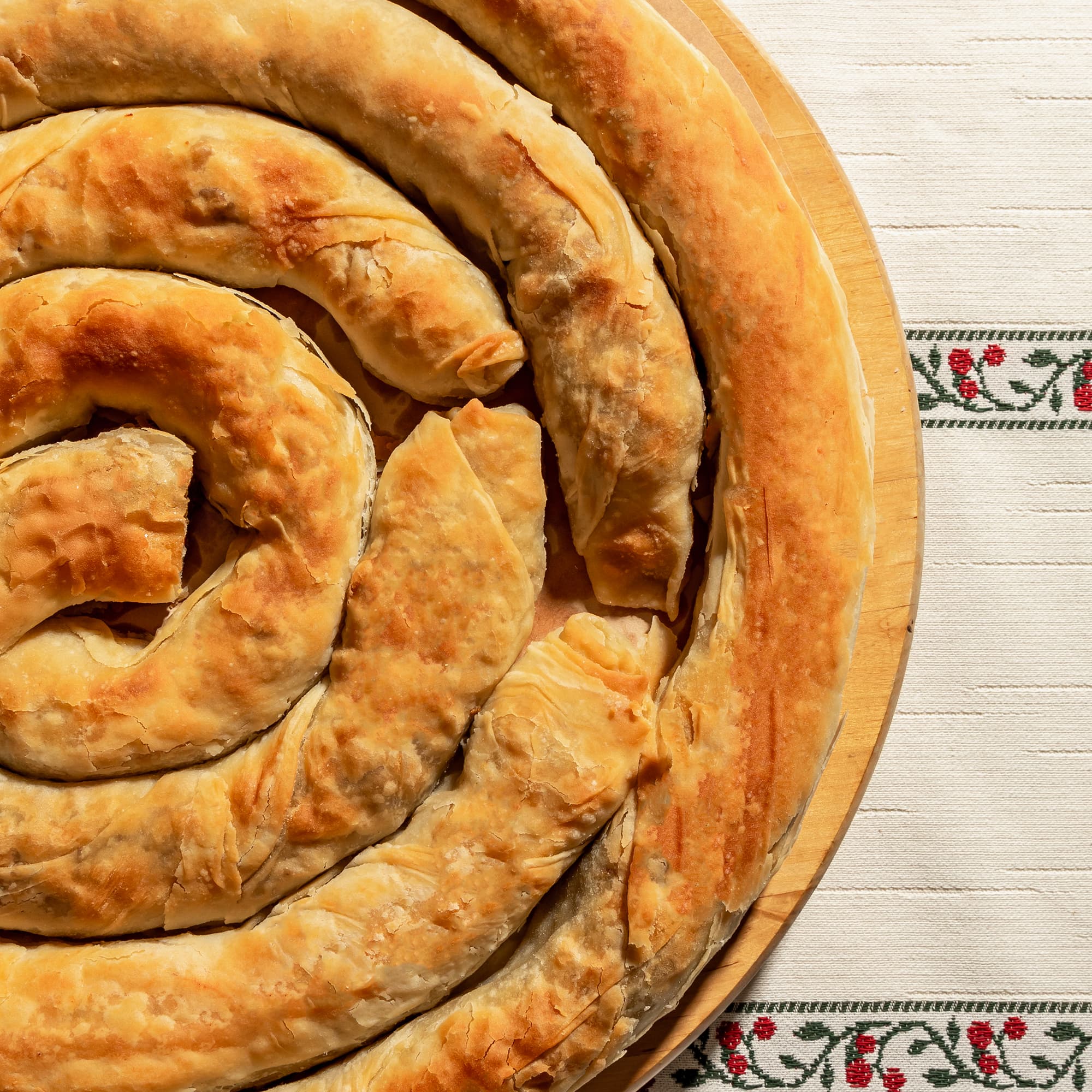 Taze Ispanaklı Beyaz Peynirli Rumeli Böreği 500 G