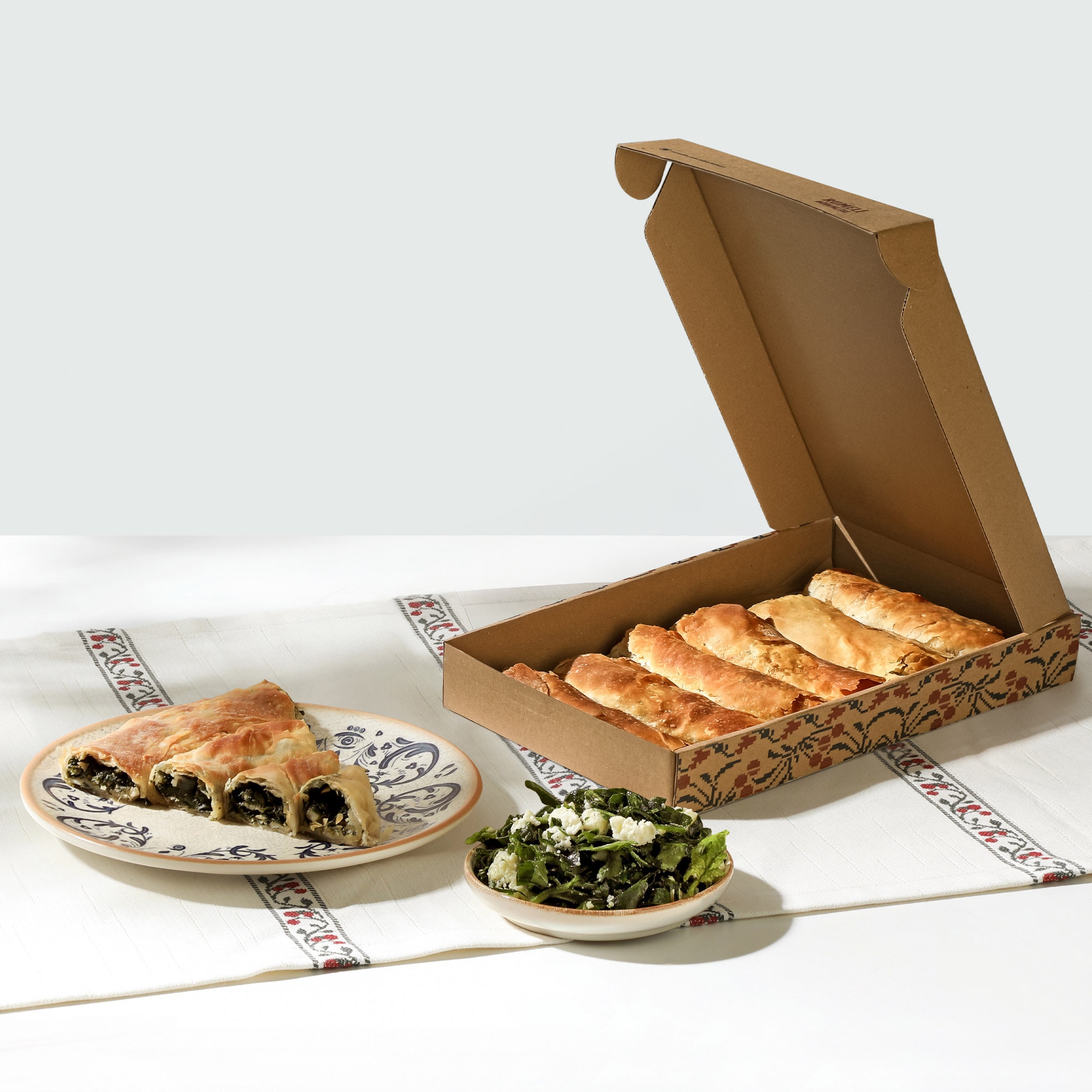 Taze Ispanaklı Beyaz Peynirli Rumeli Böreği 500 G