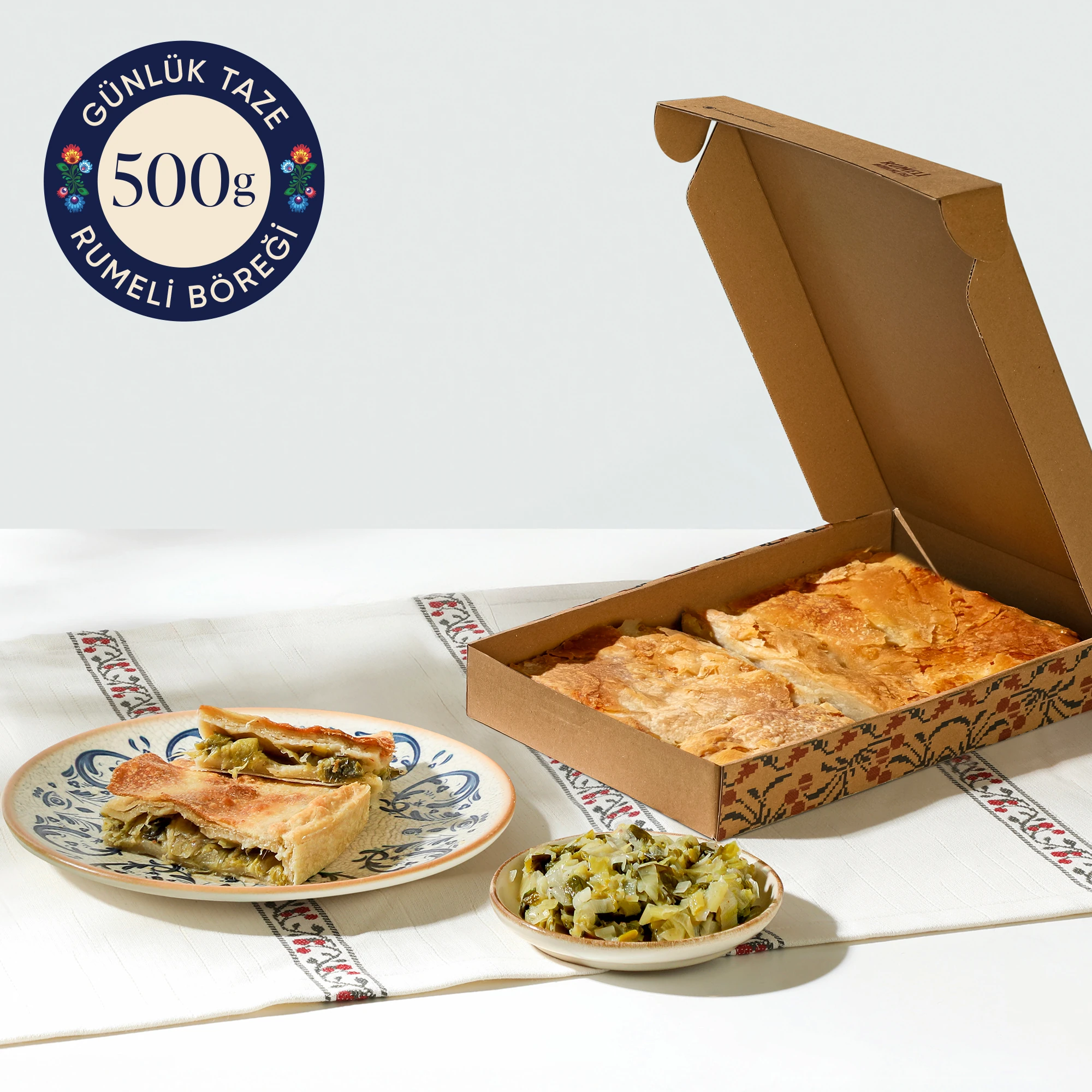 Pırasalı Rumeli Böreği 500 G