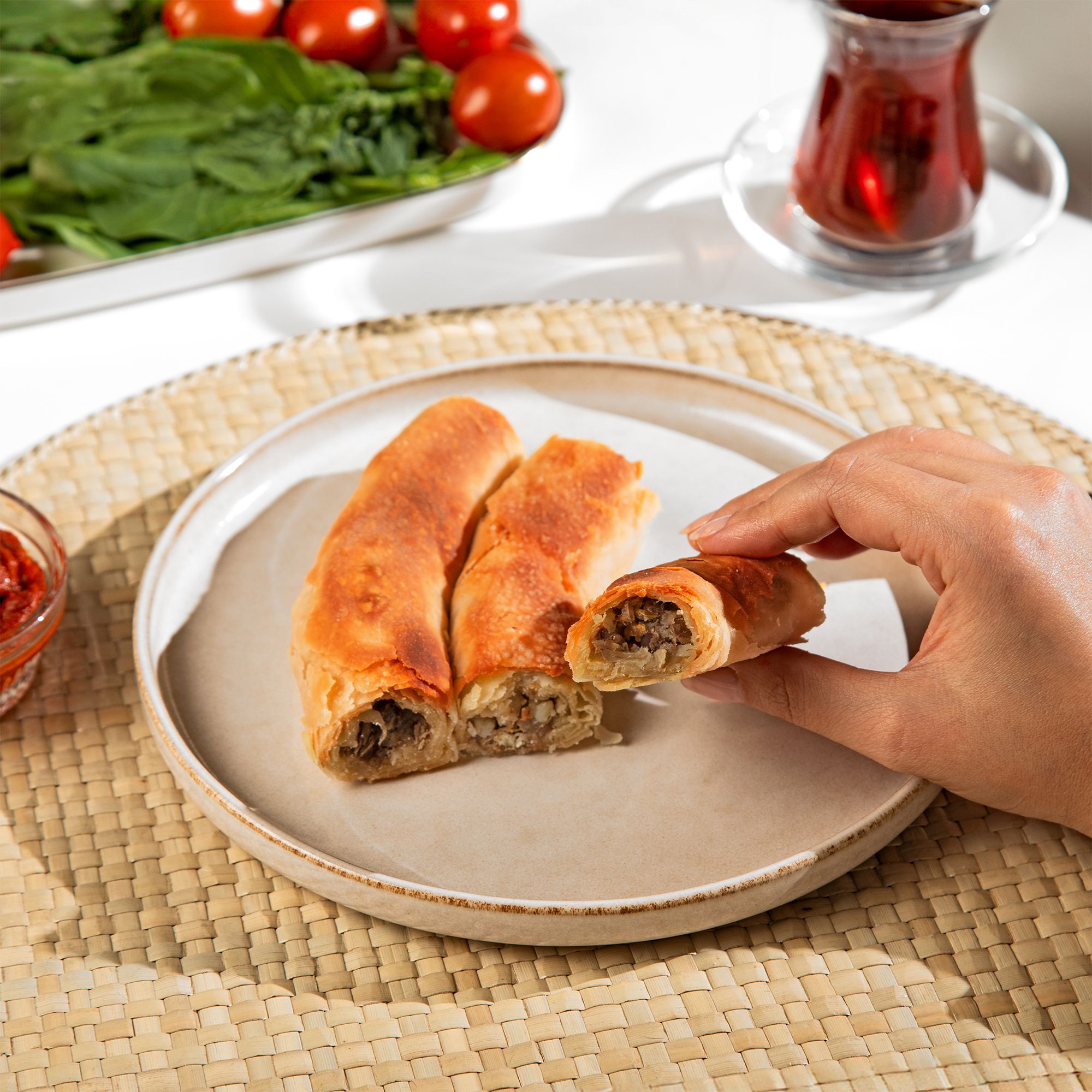 Satır Kıymalı Rumeli Böreği 1 Kg