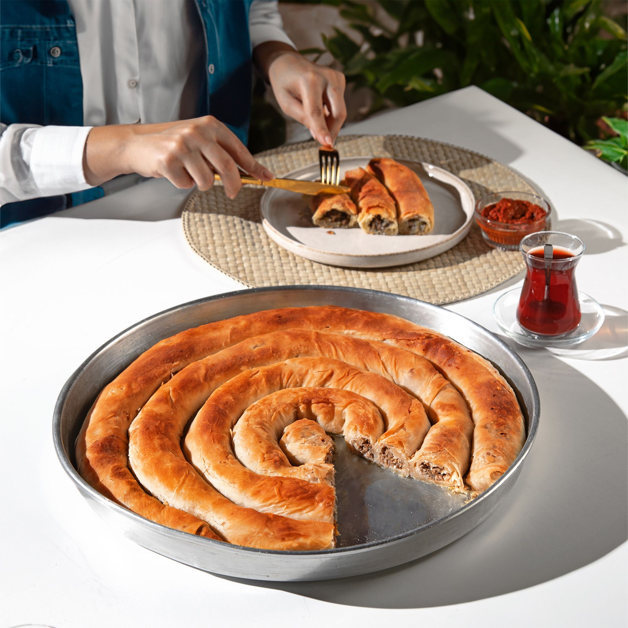 Satır Kıymalı Rumeli Böreği 1 Kg