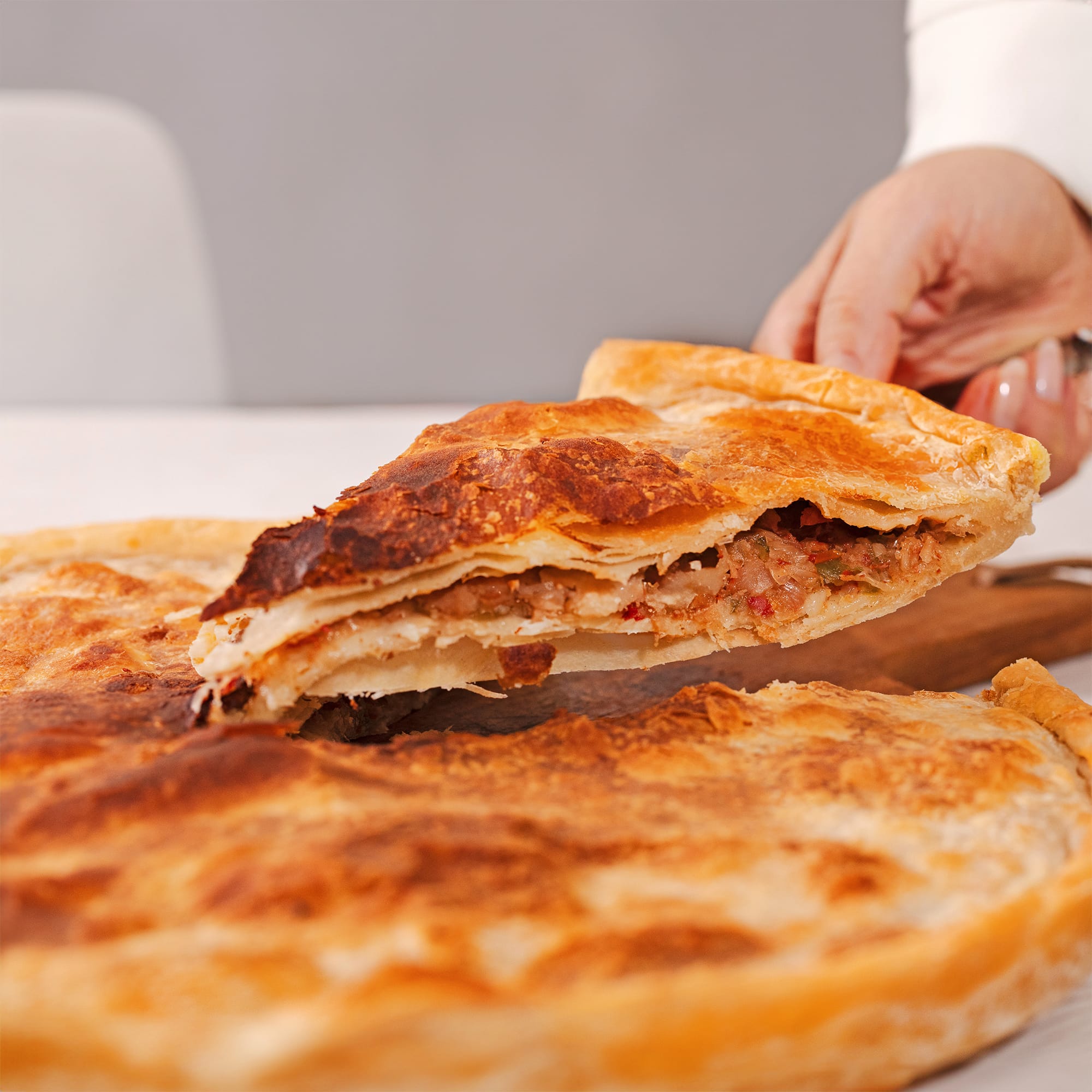 Soğanlı, Yeşil Biberli, Domatesli Rumeli Böreği 500 G