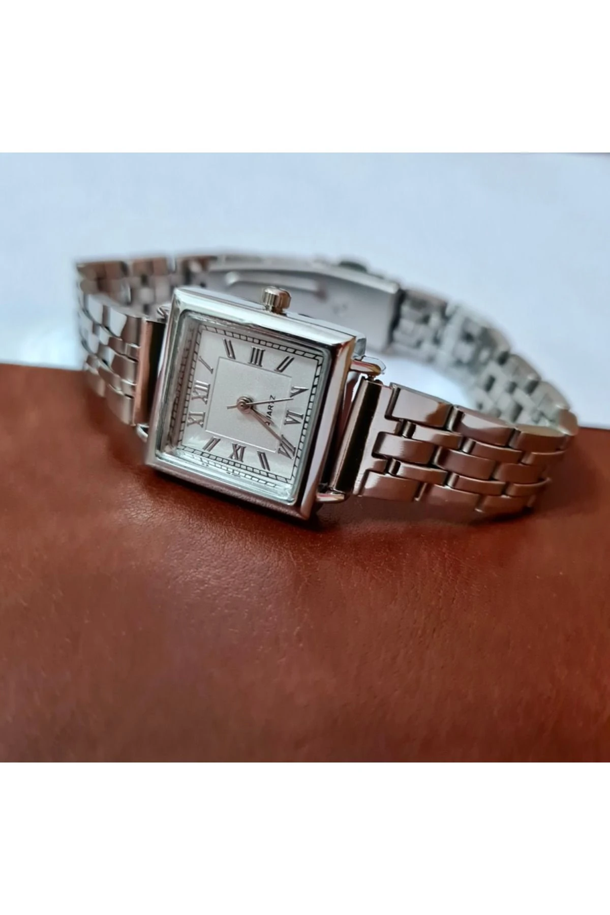 , Gümüş Rengi, Roma Rakamlı Ve Vintage Tasarım, Retro Tasarım, Hediyelik, Kadın Kol Saati