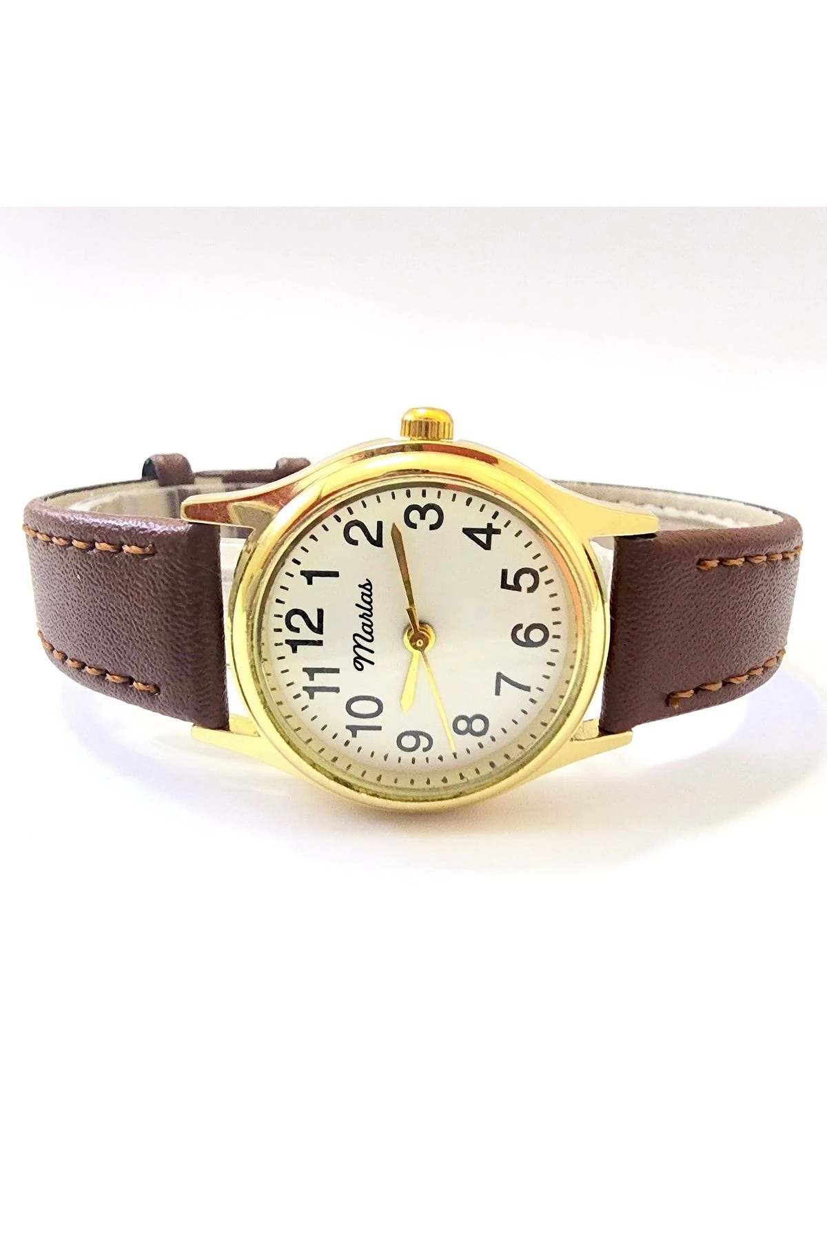 Deri Kayışlı Vintage Kadın Kol Saati