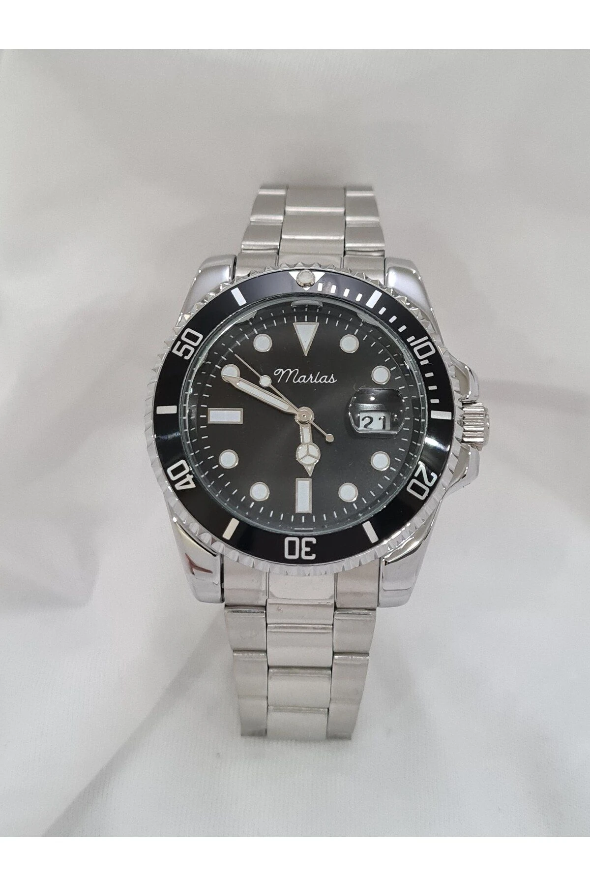 Çelik Kordonlu Su Geçirmez Erkek Kol Saati