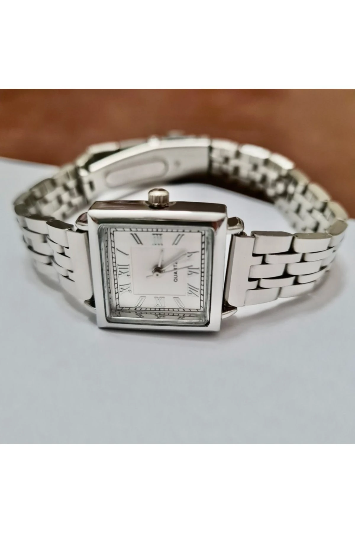 , Gümüş Rengi, Roma Rakamlı Ve Vintage Tasarım, Retro Tasarım, Hediyelik, Kadın Kol Saati