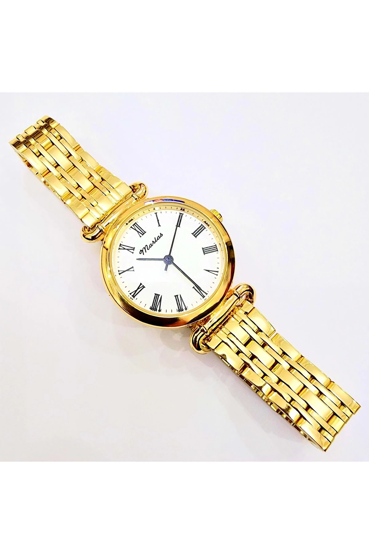 Marka Altın Renkli Retro Kadın Kol Saati
