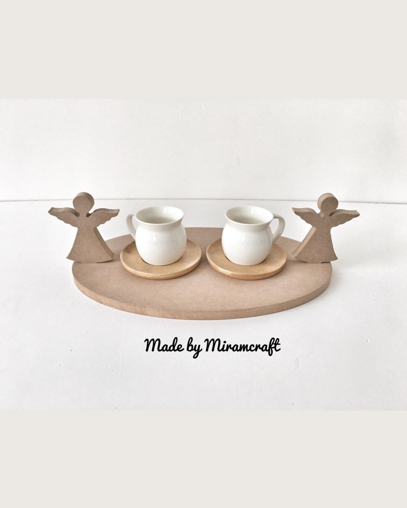 MT-018 MELEKLİ AŞK TEPSİSİ