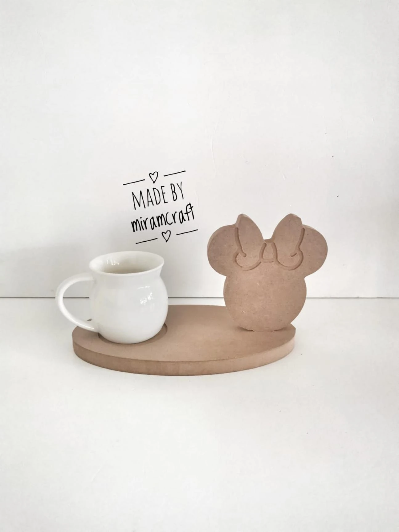 HS-145 MİNNİE MOUSE KAHVE SUNUMLUK