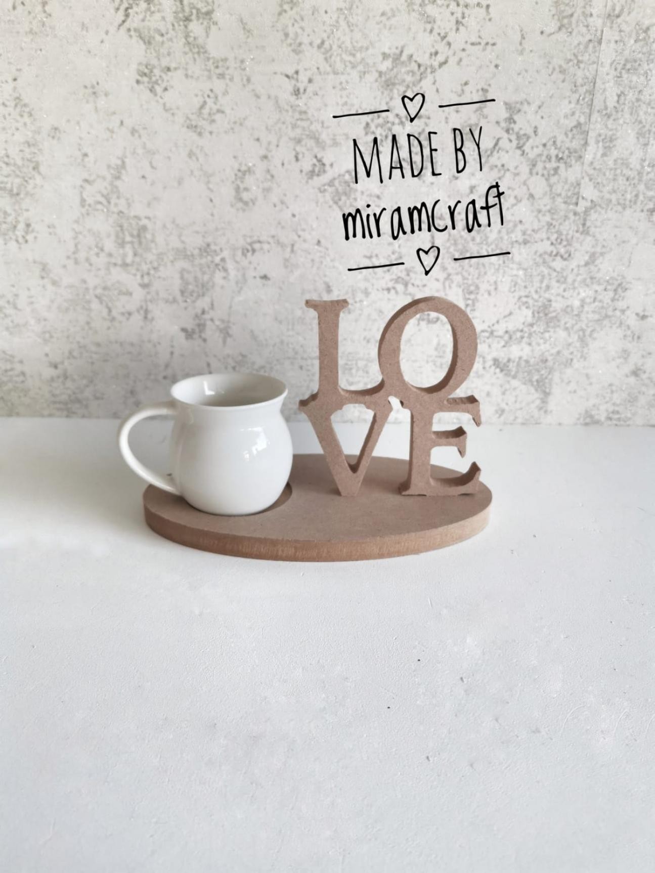 HM-195 LOVE KAHVE SUNUMLUK