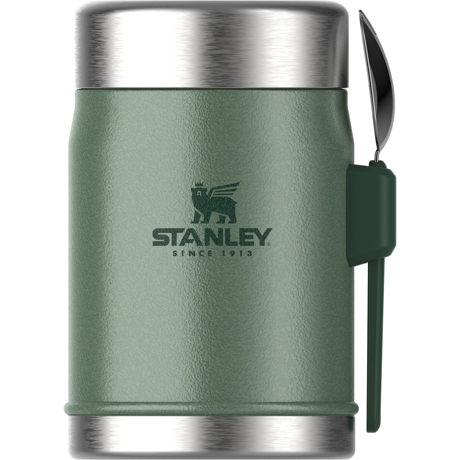 Classic Legendary Food Jar + Spork | 0.4L - Hammertone Green