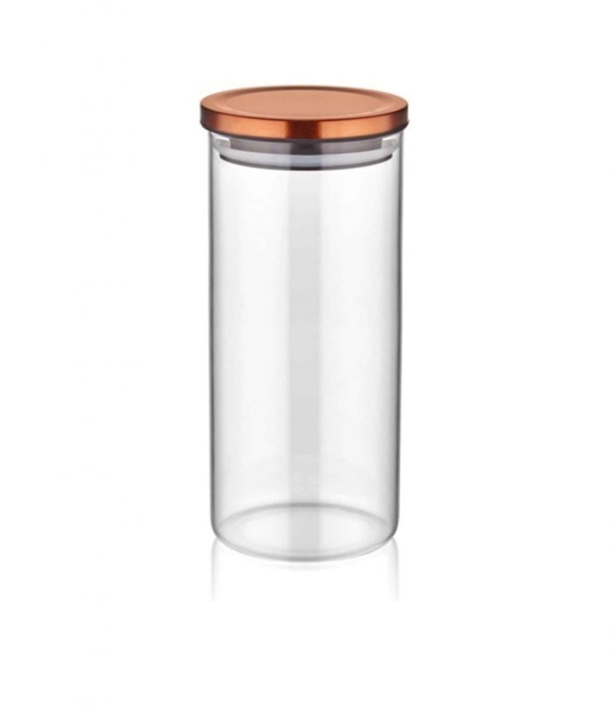 MONET ROSEGOLD 1300ML H.BOROSİLİCATE JAR