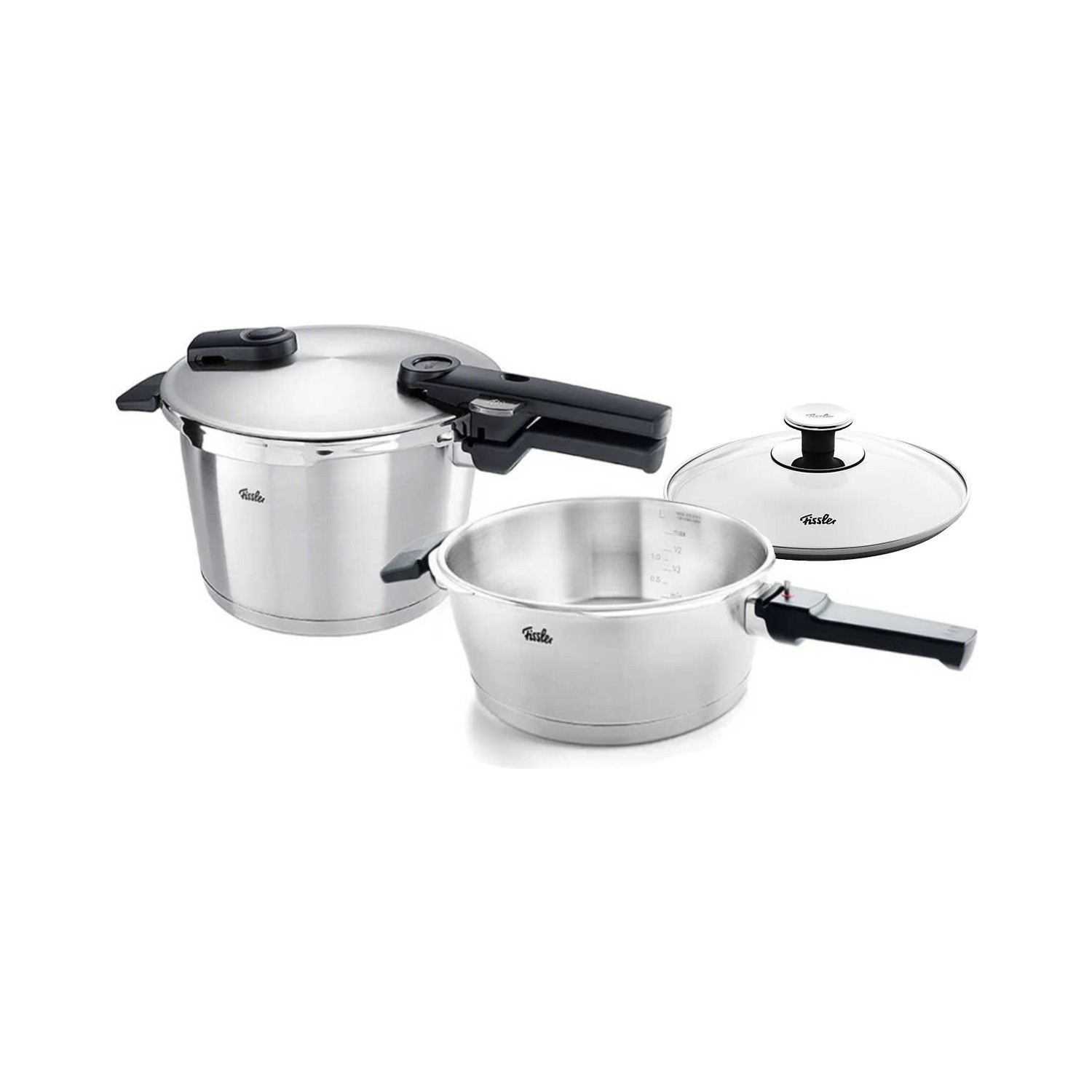 Fissler Vitaquick Bluepoint Düdüklü Tencere Seti 8.0L+ 4 Lt