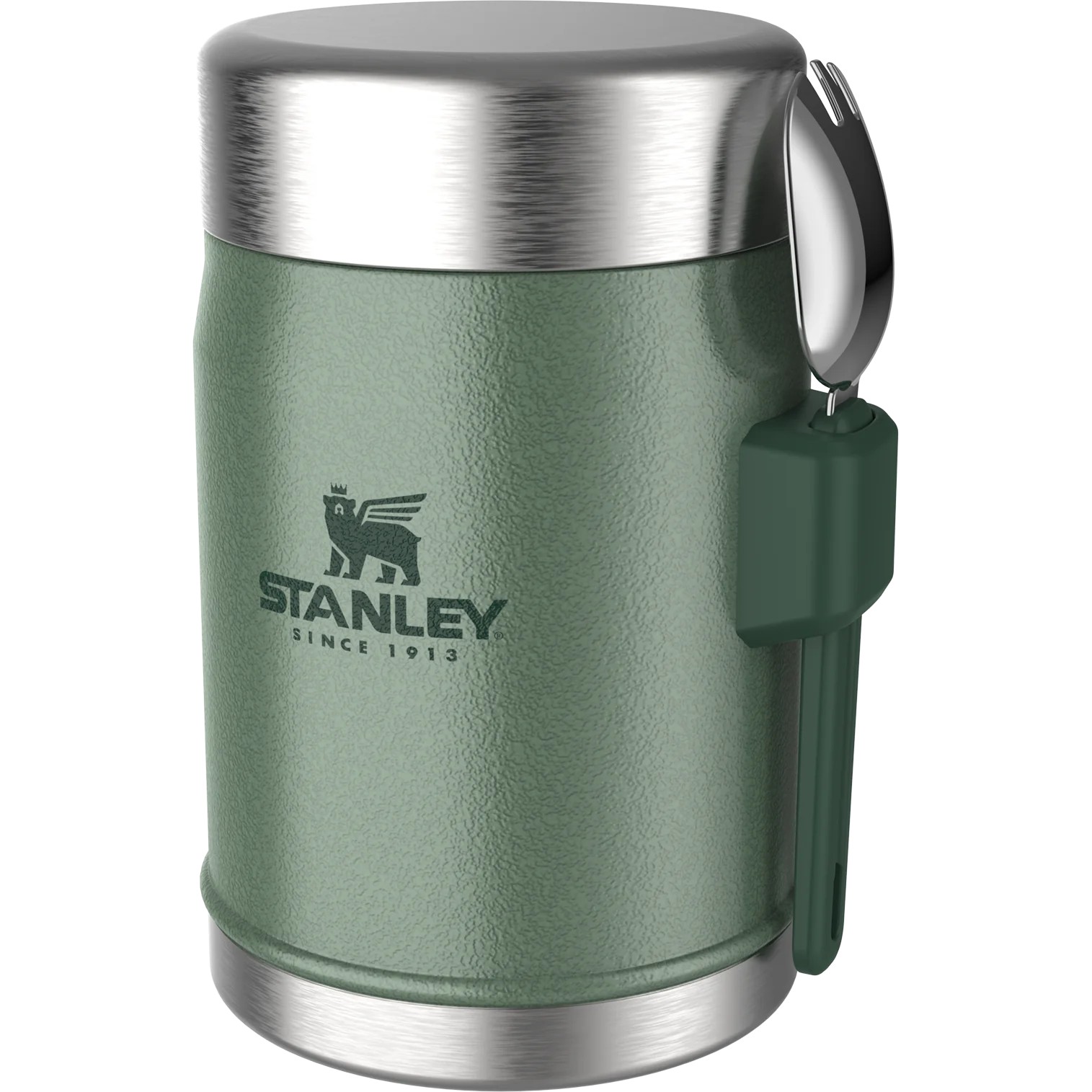 Classic Legendary Food Jar + Spork | 0.4L - Hammertone Green