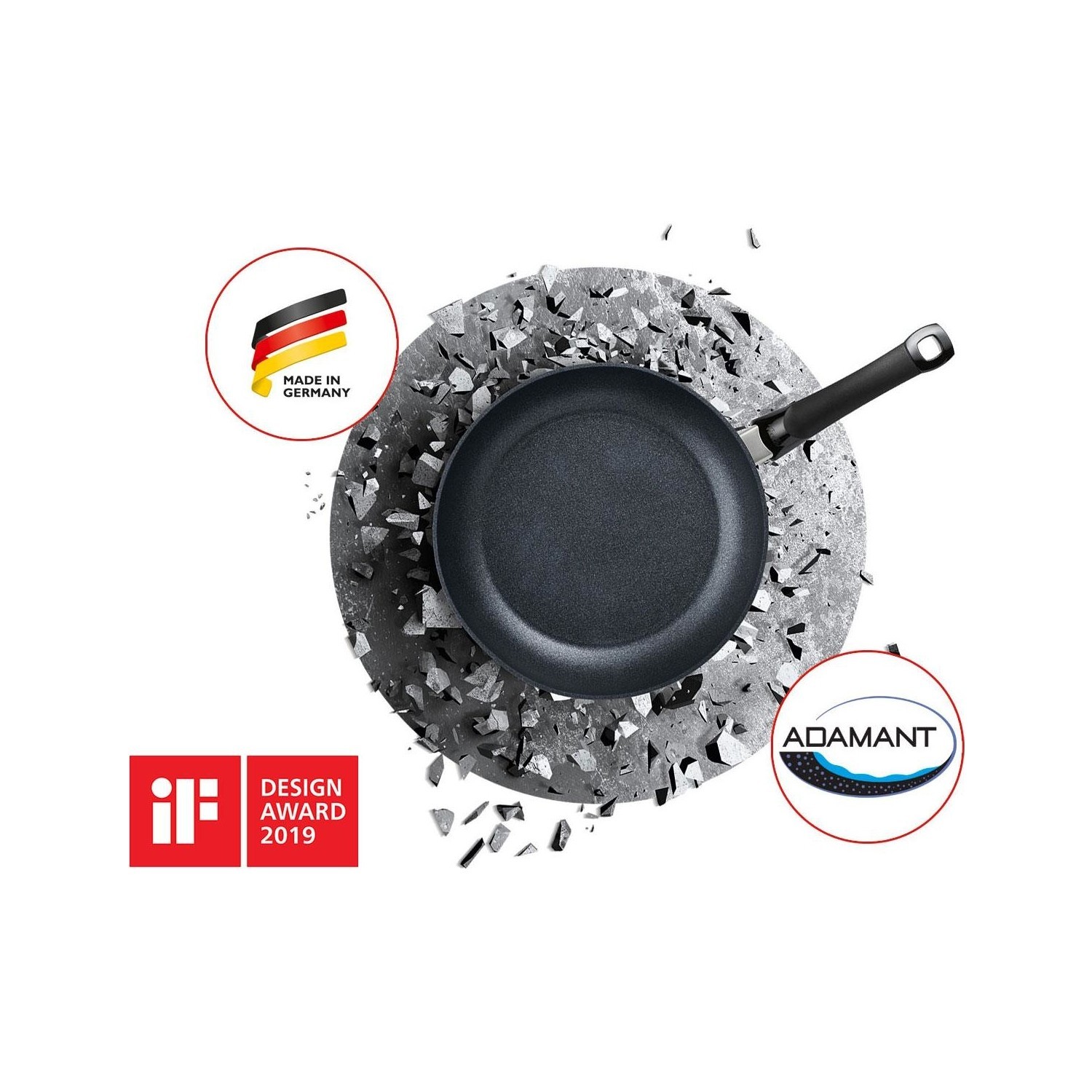 Fissler Adamant Comfort Pan Tava 26 cm