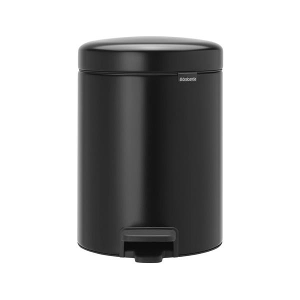 Brabantia Çöp Kutusu Newicon Pedallı 5 Lt Matt Siyah