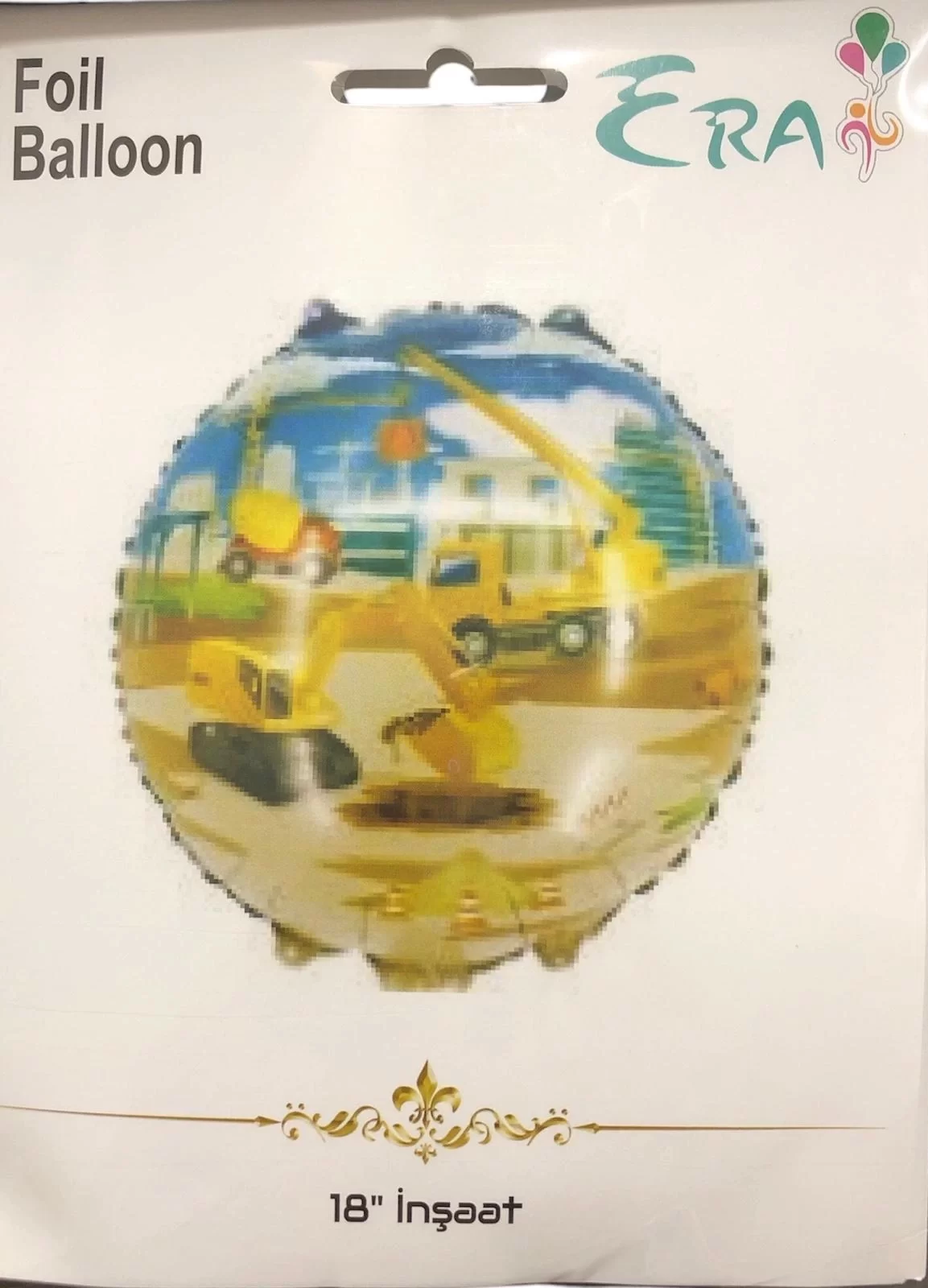 Folyo Balon Era Çin 18" İnşaat