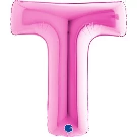 Folyo Harf 40" Grabo Fuşya -T-