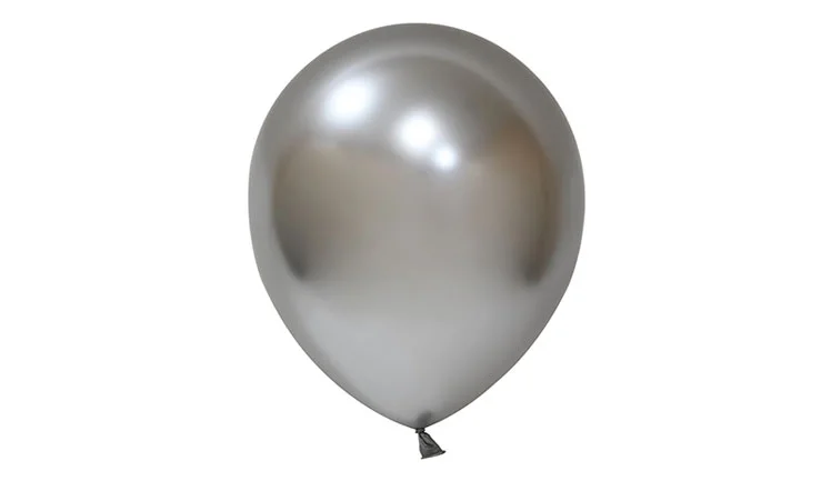 Krom 18" Balonevi Balon Gümüş 10'lu