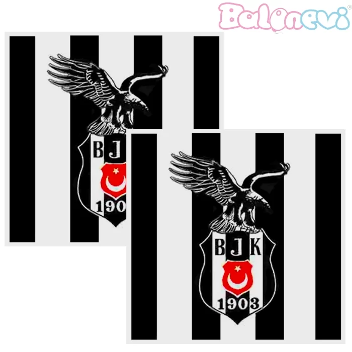 Peçete Lisanslı Taraftar Beşiktaş 16'lı