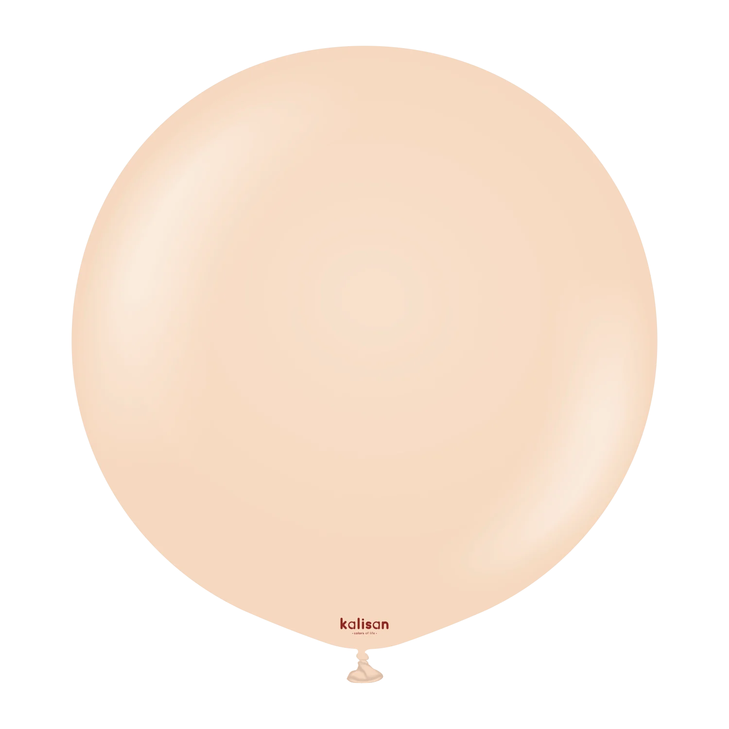 Pastel 24" Balon Jumbo Kalisan Sütlü Kahve (Blush) 2'li