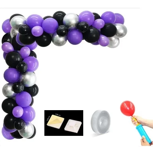 Wednesday Balon Zinciri 100 adet balon