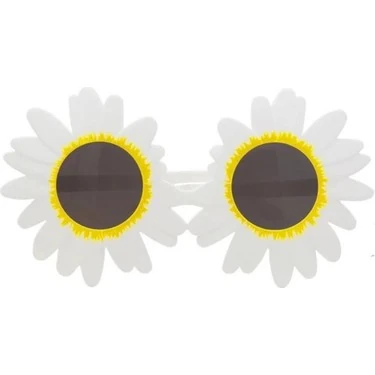 Gözlük Papatya Beyaz