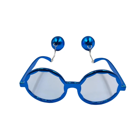 Gözlük Disko Topu Mavi
