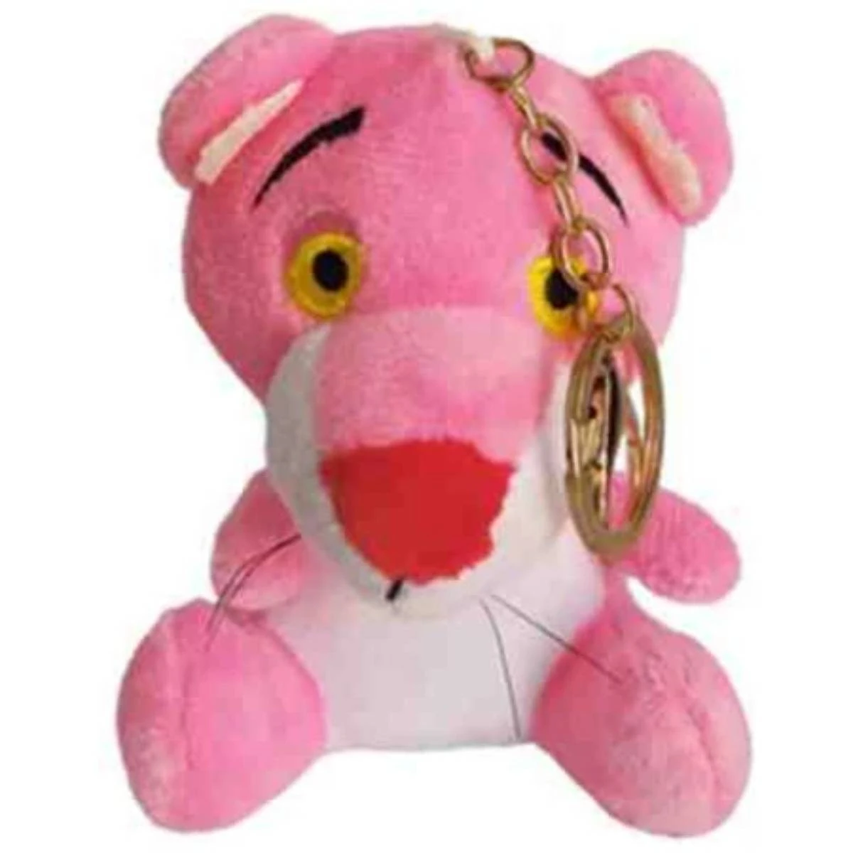 Pembe Panter Peluş Anahtarlık